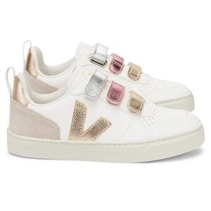 Vejas V-10 CHROMEFREE LEATHER MULTICO WHITE SHINY